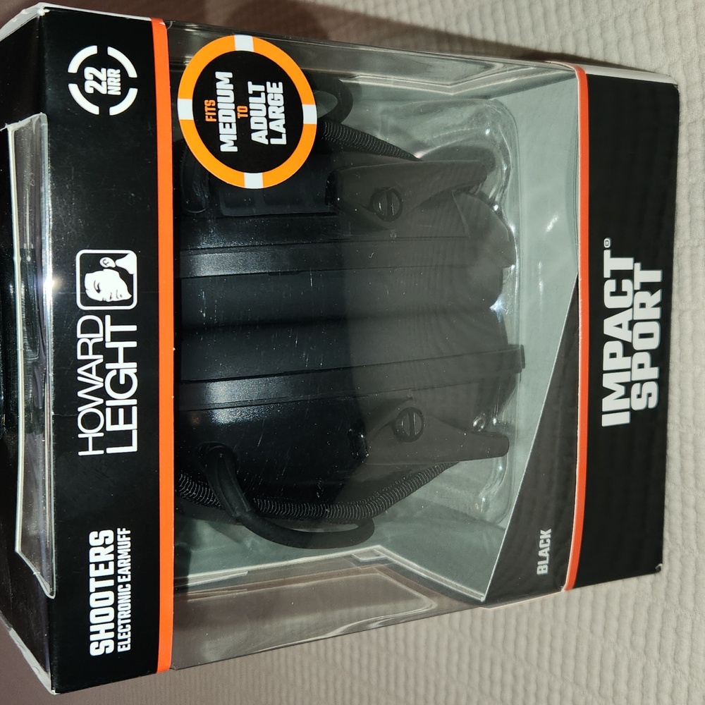 Howard Leight Impact Sport Earmuff, black